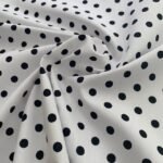 Popeline Bolas – Branco - imagem 2