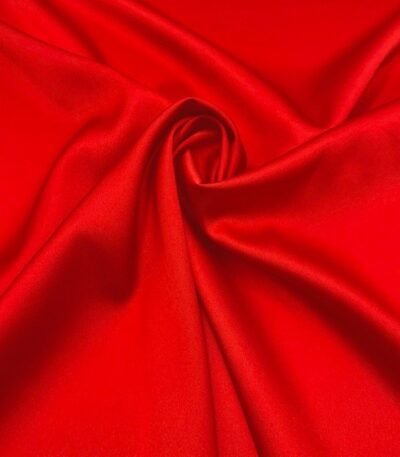 Seda com Lycra – Vermelho