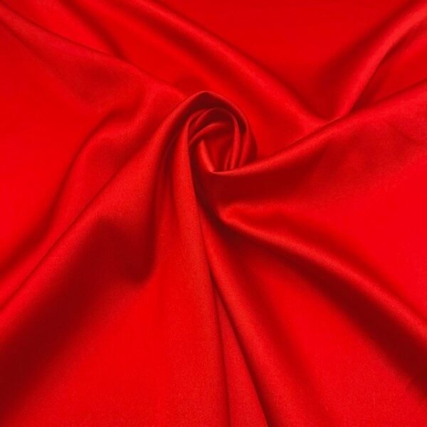 Seda com Lycra – Vermelho