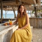 Tecido Linho Viscose - Amarelo Ouro - Image 4