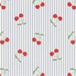 Lycra Reciclada Estampada Cerejas