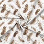 Lycra Reciclada Estampada Penas - Image 2