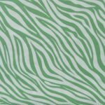 Lycra Estampada Zebra Animals Verde Menta