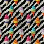 Lycra Reciclada Estampada Gelados - Image 2