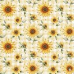 Policanvas Girassois Xadrez