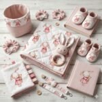 Popeline Coelhinho e Ursinho - Branco - Image 3