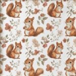 Popeline Esquilo - Branco