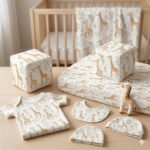 Popeline Girafas - Branco - Image 3