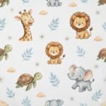 Popeline Safari - Branco