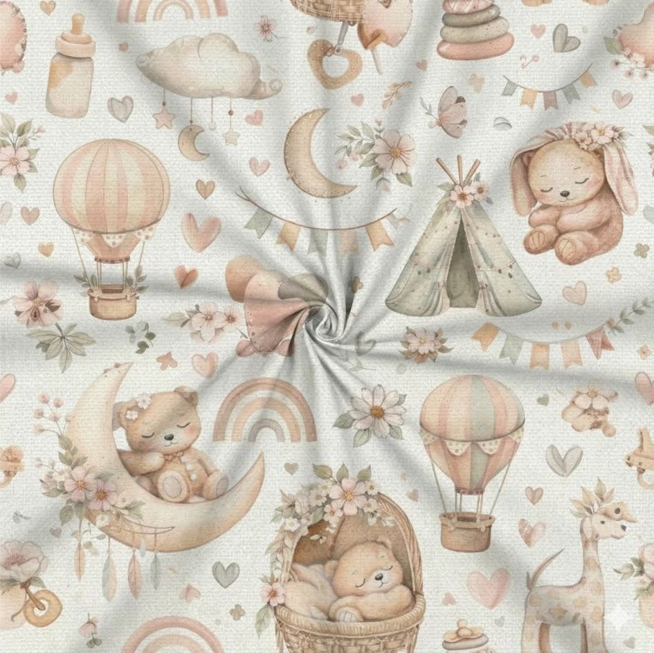 Tecido Popeline Sweet Violet Fabrics