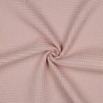 Tecido Waffle - Rosa Velho Claro