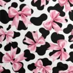 Lycra Estampada Animal Laços