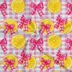 Lycra Estampada Xadrez Limões - Image 2