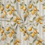 Lycra Estampada Riscas Limões - Image 2