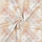 Lycra Estampada Pintas Xadrez Dourado - Image 2