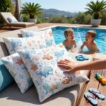 Tecido Nylon Impermeável Animais Marinhos - Branco - Image 3