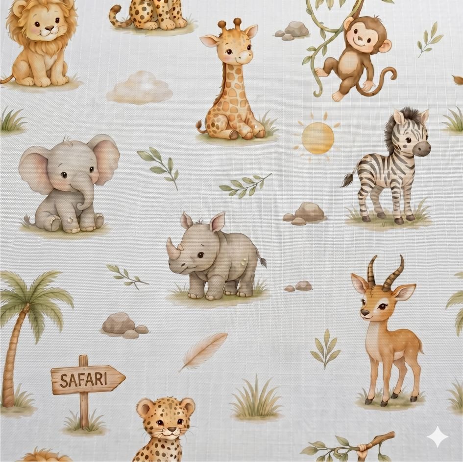 Tecido Nylon Impermiavel Safari d Violet Fabrics