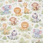 Tecido Nylon Impermeável Selva - Branco - Image 2