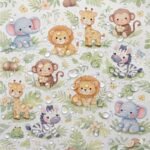 Tecido Nylon Impermeável Selva - Branco