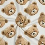 Popeline Cabeças de Ursinho - Branco - Image 2