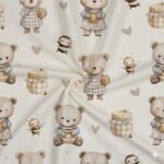 Popeline Ursinhos e Abelhinha - Branco - Image 2