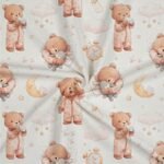 Popeline Ursinho Bons Sonhos - Branco - Image 2