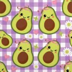 Tecido Nylon Impermeável Abacate Xadrez- Azul - Image 2