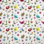 Tecido Nylon Impermeável Insectos - Branco - Image 2