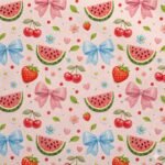 Tecido Nylon Impermeável Melancia - Rosa - Image 2