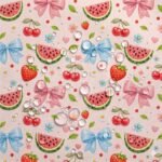 Tecido Nylon Impermeável Melancia - Rosa