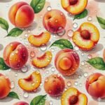 Tecido Nylon Impermeável Pêssego - Branco