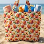 Tecido Nylon Impermeável Pêssego - Branco - Image 3