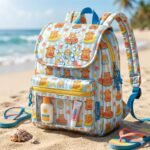 Tecido Nylon Impermeável Riscas Capivara - Azul - Image 3