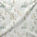 Tecido Nylon Impermeável Focas - Branco - Image 2