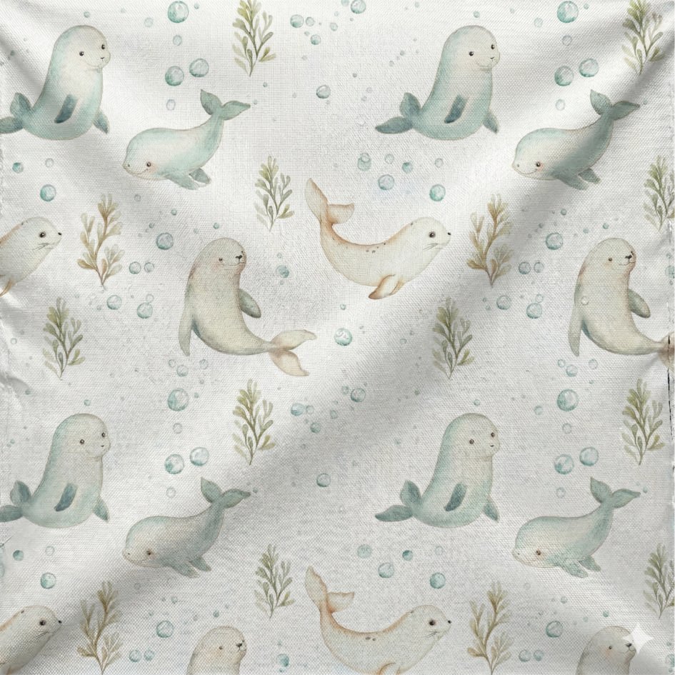 Tecido Tecido Nylon Impermiavel Focas df Violet Fabrics