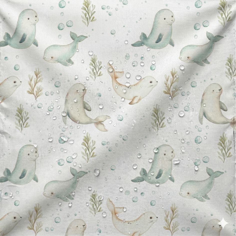 Tecido Tecido Nylon Impermiavel Focas Violet Fabrics