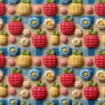 Tecido Nylon Impermiável Fruta 3D - Image 2