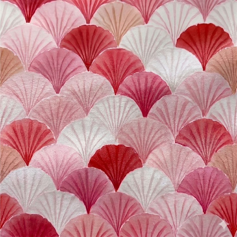 Tecido Tecido Nylon Impermiavel Ondas Pink Rosa r Violet Fabrics