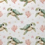 Tecido Nylon Impermeável Tartaruga - Branco - Image 2