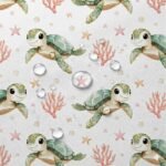 Tecido Nylon Impermeável Tartaruga - Branco