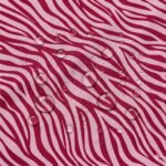 Tecido Nylon Impermiável Zebra - Rosa