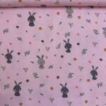Flanela Rabbit - Rosa