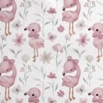 Tecido Nylon Impermeável Flamingo – Branco - Image 2