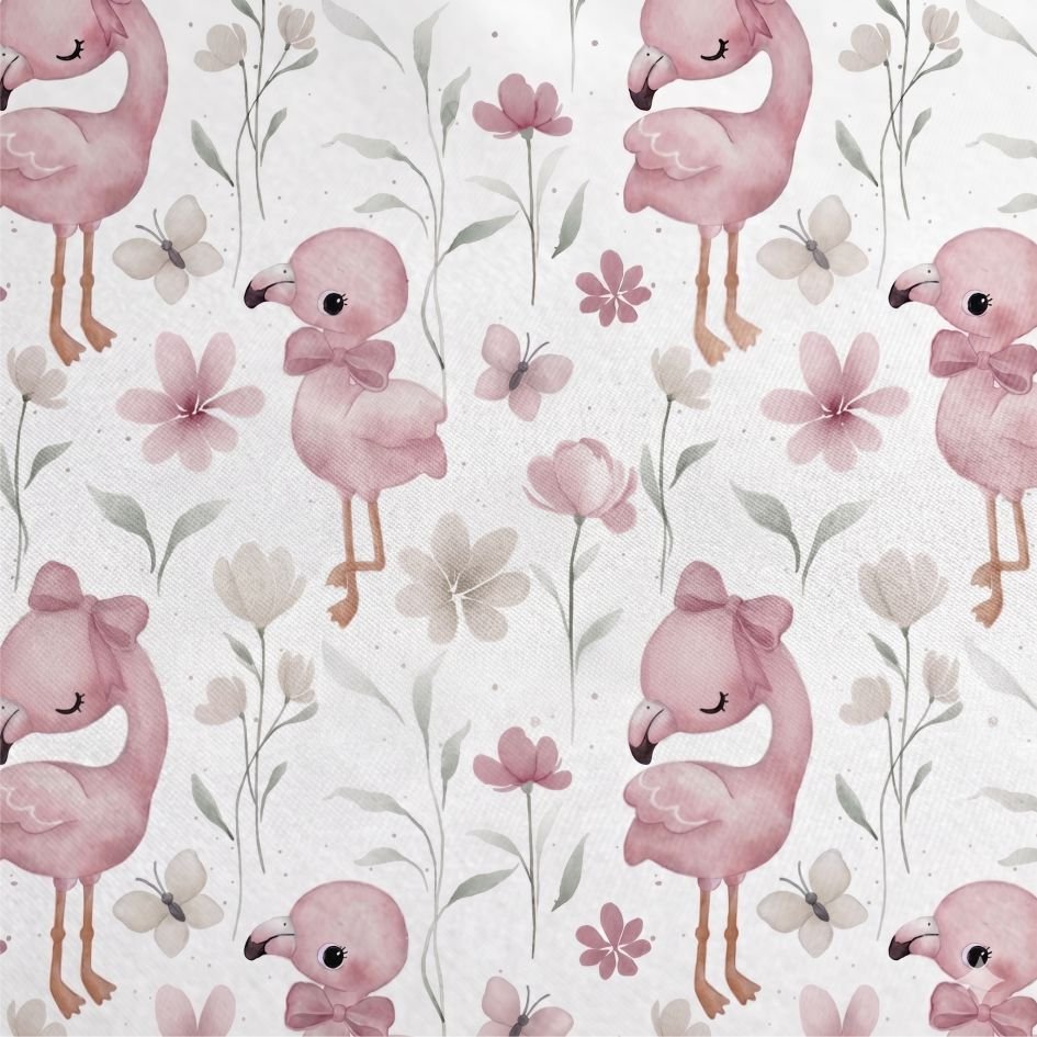 Tecido Nylon Impermeavel Flamingo – Branco Violet Fabrics