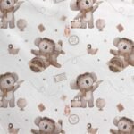 Tecido Nylon Impermeável Koala Avião - Branca - Image 2