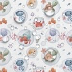 Tecido Nylon Impermeável Oceano – Branco