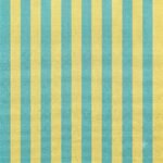 Tecido Nylon Impermeável Riscas Turquesa e Amarelo Claro - Image 2
