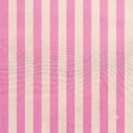 Tecido Nylon Impermeável Riscas Rosa Forte e Cru - Image 2