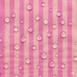Tecido Nylon Impermeável Riscas Rosa Forte e Rosa Claro