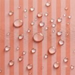 Tecido Nylon Impermeável Riscas Salmão e Rosa